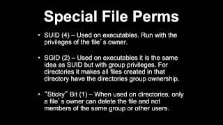 File Permissions in Linux