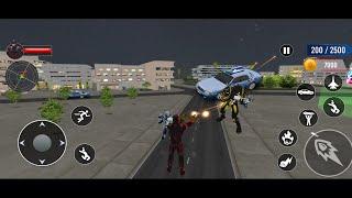 Flying Bat Car Transform Robot | Android Game | Landscape Game Play | GAMES INFO | G - I | #games