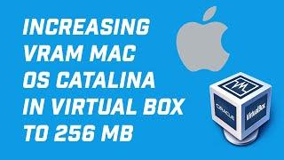 How to Increase Display Memory to 256MB in Mac OS Catalina VirtualBox & Change Screen Resolution