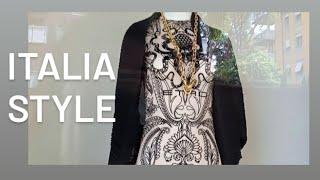 Italia vetrine. Italia style. Fashion style Italy.