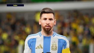 eFootball 2025 - FACE LIONEL MESSI 2024 IN 4K