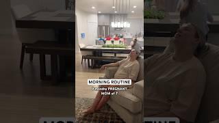Morning Routine 9 months Pregnant with 7 Kids #momlife #pregnancy #morningroutine #familygoals