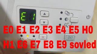 How to fixed HP LaserJet Pro MFP M26a M25-M27 series error E1 E0 E2 E3