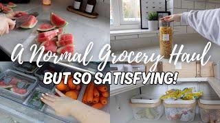 WEEKLY FAMILY GROCERY HAUL   ...BUT LET'S MAKE IT A SATISFYING ASMR RESTOCK 