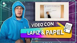 TRANSFORMÉ mis Videos Educativos con el Efecto: STOP MOTION LÁPIZ y PAPEL