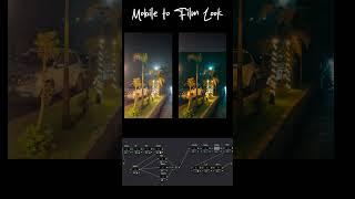 Cinematic Look Using Just a Phone?! #shorts #colorgrading #filmlook #mobileediting #editingtips