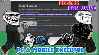 Roblox Banning & Deleting Accounts Permanently | PC & Mobile Executor - ( Ban Wave News )