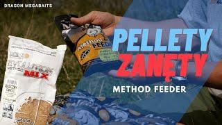 Pellety method feeder Dragon Mega Baits, oraz  Evolution Method Mix