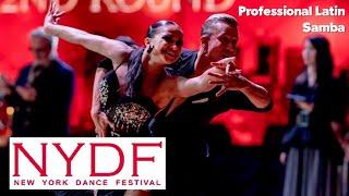 NYDF 2019 - Professional Latin - Samba - Andrii Voloshko and Kateryna Kyrylenko