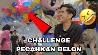 CHALLENGE PECAHKAN BELON  AQIL MAIN SALJI BELON 