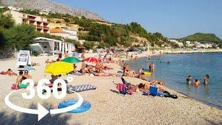 SV. MARTIN BEACH — OMIŠ | 360º VR | Pointers Travel