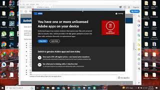 How to Fix Adobe Unlicensed Apps to your Device