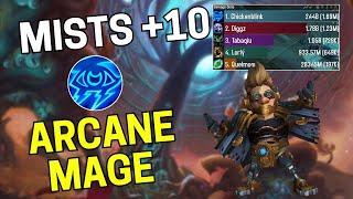 Arcane Mage Sunfury M+ | 1.69M Overall +10 Mists | WoW: The War Within 11.0