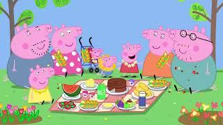 Peppa Pig Has Fun At A Picnic!