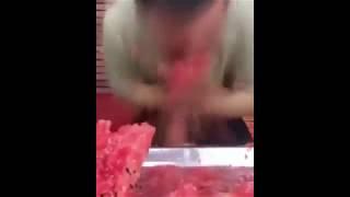 Watermelon eating contest