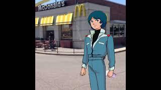 Kamille tries the Grimace Shake #gundam #grimaceshake #shitpost #meme