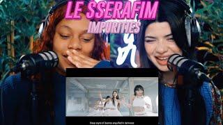 LE SSERAFIM (르세라핌) 'Impurities' OFFICIAL M/V reaction