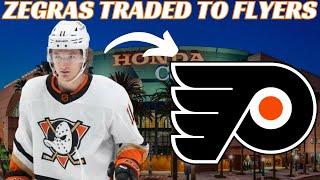 Breaking News: Huge NHL Trade - Ducks Trade Trevor Zegras to Flyers