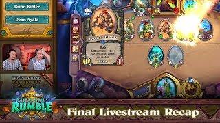 Rastakhan's Rumble Final Livestream Recap | Hearthstone