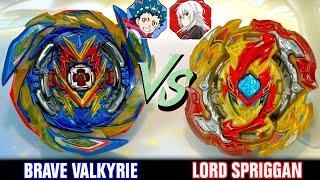 BATTLE | Brave Valkyrie .Ev' 2A VS Lord Spriggan .Bl.Dm' | Beyblade Burst Sparking/Superking