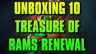 DOTA 2 - Opening 10 Treasure Of The Rams Renewal & Giveaway!