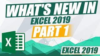 Excel 2019 for Beginners - Part 1. What's new in Excel 2019