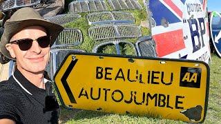 Walk around the incredible Beaulieu Autojumble