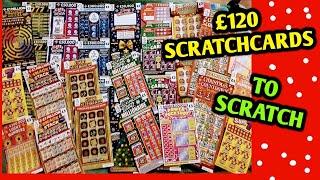 £120.00 CARDS..£500 CHOCOLATE..SNACK STACK..LUCKY NUMBERS..SUPER 7s..POWER PUCK..MERRY  MILLIONAIRE