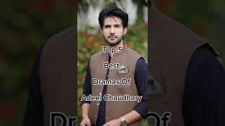 Top 5 Best Dramas Of Adeel Chaudhary  #viralshort #famouspakdramalist #pakdrama #famouspakdrama