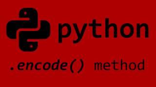 Python encode() string method