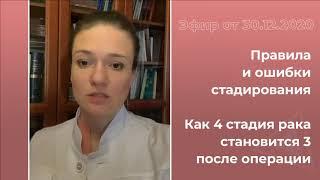 Стадии рака. Как определить стадию рака. Ошибки при стадировании