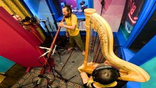 Live Improvisation with Didgeridoo, Violin, and Harp – A Tranquil Soundscape with Surprising Turns