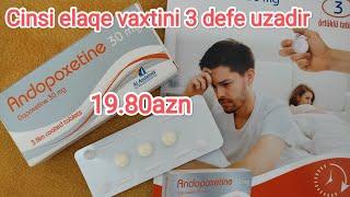 Andopoxetine - Kişiler üçün gecikdirici