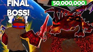 Defeating The *FINAL* Volcagon Boss... (ROBLOX SUPER POWER FIGHTING SIMULATOR)