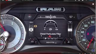 2019 Ram Cummins, Manual Regen?