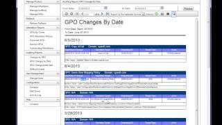 Group Policy Change Auditing & Attestation - SDM Software