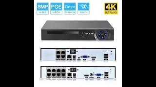 xmeye pro 8ch 4k poe nvr