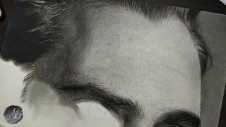 Joaquin Phoenix - How to draw Hyper Realistic Forehead Skin