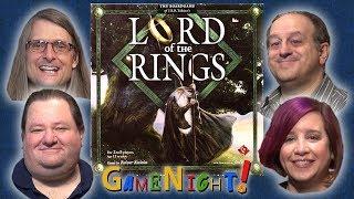 Lord of the Rings - GameNight! Se6 Ep30 - How to Play and Playthrough