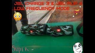 JBL Charge 3 & JBL Flip 4 LFM BASS TEST / BOTTOMING OUT / 50K