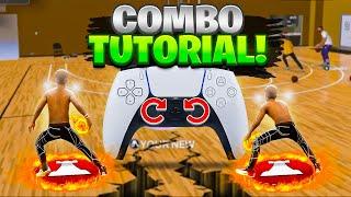 BEST COMBO TUTORIAL FOR NBA 2K24! FASTEST DRIBBLE COMBOS IN 2K24! BEST DRIBBLE TUTORIAL BECOME COMP!