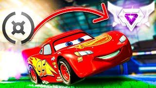 UNRANKED to SSL on LIGHTNING MCQUEEN (SPEEDRUN) | Rocket League