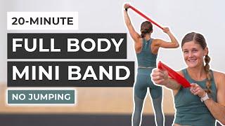 20-Minute Full Body Resistance Band Workout (No Jumping)