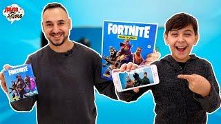 Папа РОБ и ЯРИК играют в ФОРТНАЙТ! АЛЬБОМ с наклейками FORTNITE! Сборник. 13+