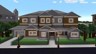 Minecraft Large Realistic Redstone House Tour Revisited 10 Years Later!