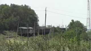 2TE116-942, Teplitsa 2012.juli.23. 13:56. empty coal train Izmail - Artsiz