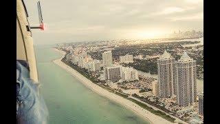 Open helicopter! Epic flight in Miami with Flynyon.