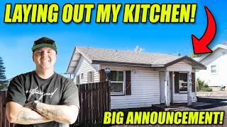 NEW Kitchen Layout In My Old House!