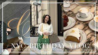 BIRTHDAY WEEK IN NYC | MY FIRST GOYARD, A NIGHT AT THE CARLYLE & A SURPRISE PARTY  | Léana Esch