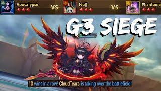 Vanessa SEALS the Opposition! vs. Null and Phantoma (G3 Siege - Summoners War)